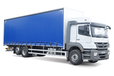 Car Hire Pudsey - 26 Tonne Curtain Side Lorry - Truck hire Pudsey