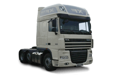 Car Hire Pudsey - 44 Tonne Sleeper Truck - Truck hire Pudsey