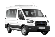 Car Hire Pudsey - Ford Minibus - Accommodates 12 Passengers - Minibus hire Pudsey
