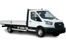 Car Hire Pudsey - Ford Transit Dropside Van - Van hire Pudsey